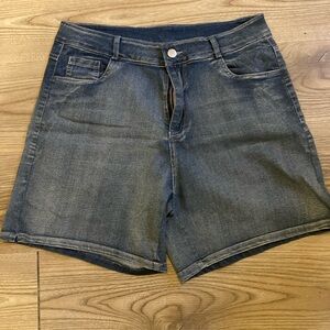 Denim Blue Women's Shorts